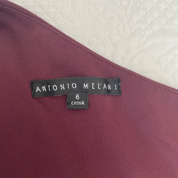 Jumpsuit, one shoulder with wide legs. Antonio Melani - Picture 2 of 8